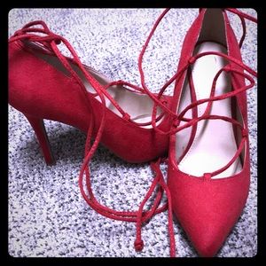 Lace-Up Pumps